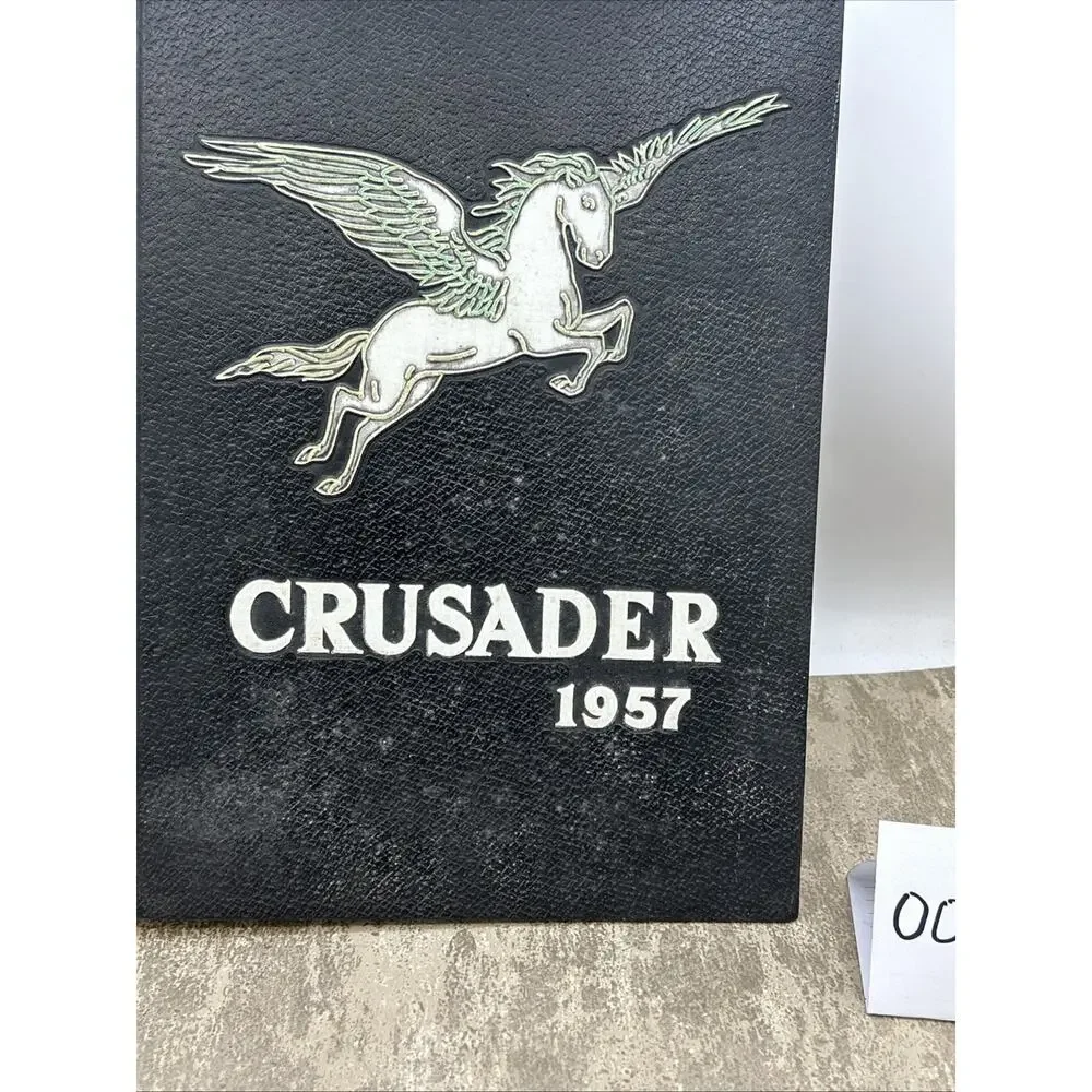 1957 Crusader Yearbook,Woodrow Wilson High School,Dallas,Texas